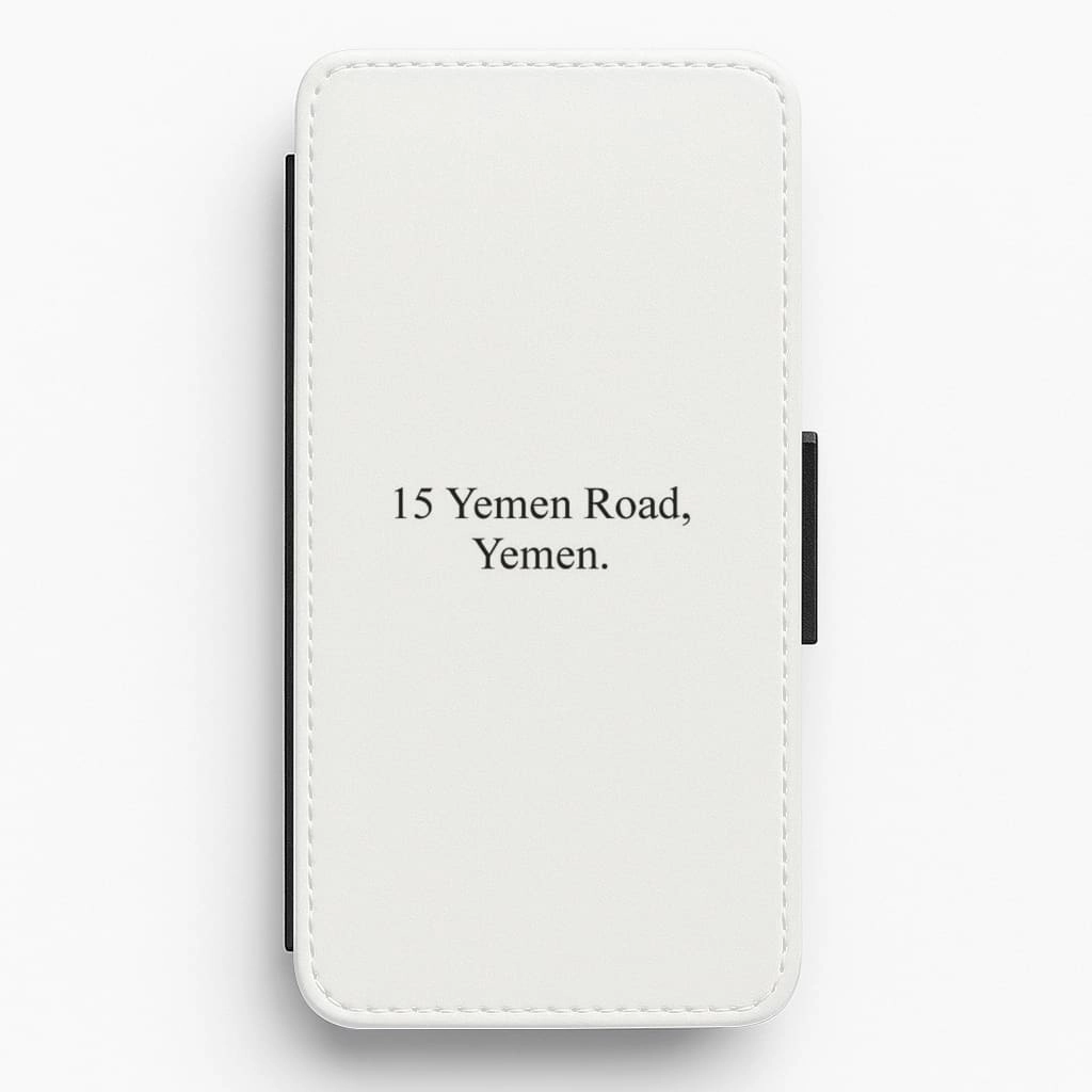 Scratch Proof Smooth Protection 15 Yemen Road, Yemen Flip Wallet Phone Case