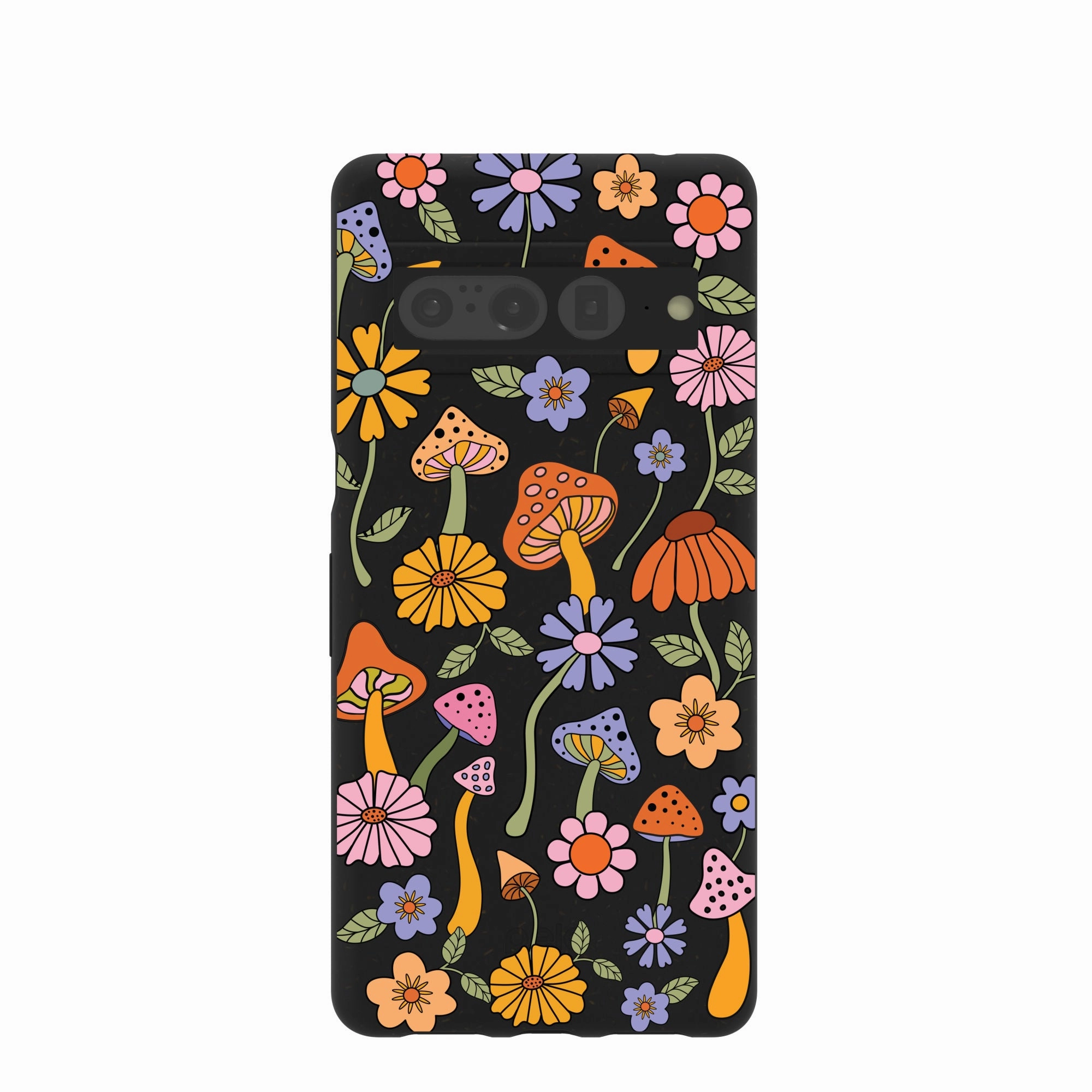 Durable Quality Black Midnight Shrooms Google Pixel 7 Pro Case