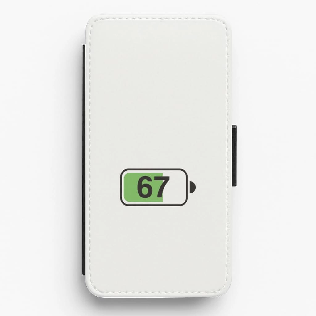 6 7 Battery Flip / Wallet Phone Case Luxury Layer Texture