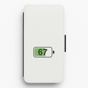 6 7 Battery Flip / Wallet Phone Case Luxury Layer Texture