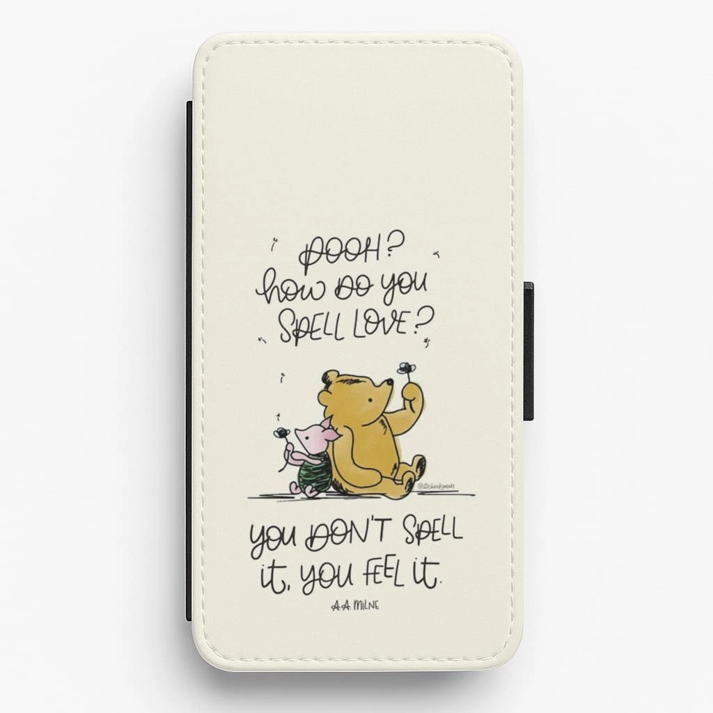 Light Build Versatile Accessory A Tale Of Love - Winnie Flip / Wallet Phone Case