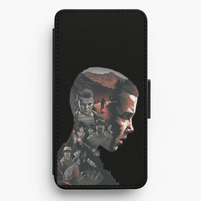 World of Upside Down Flip / Wallet Phone Case Soft Pattern Layer Everyday Style