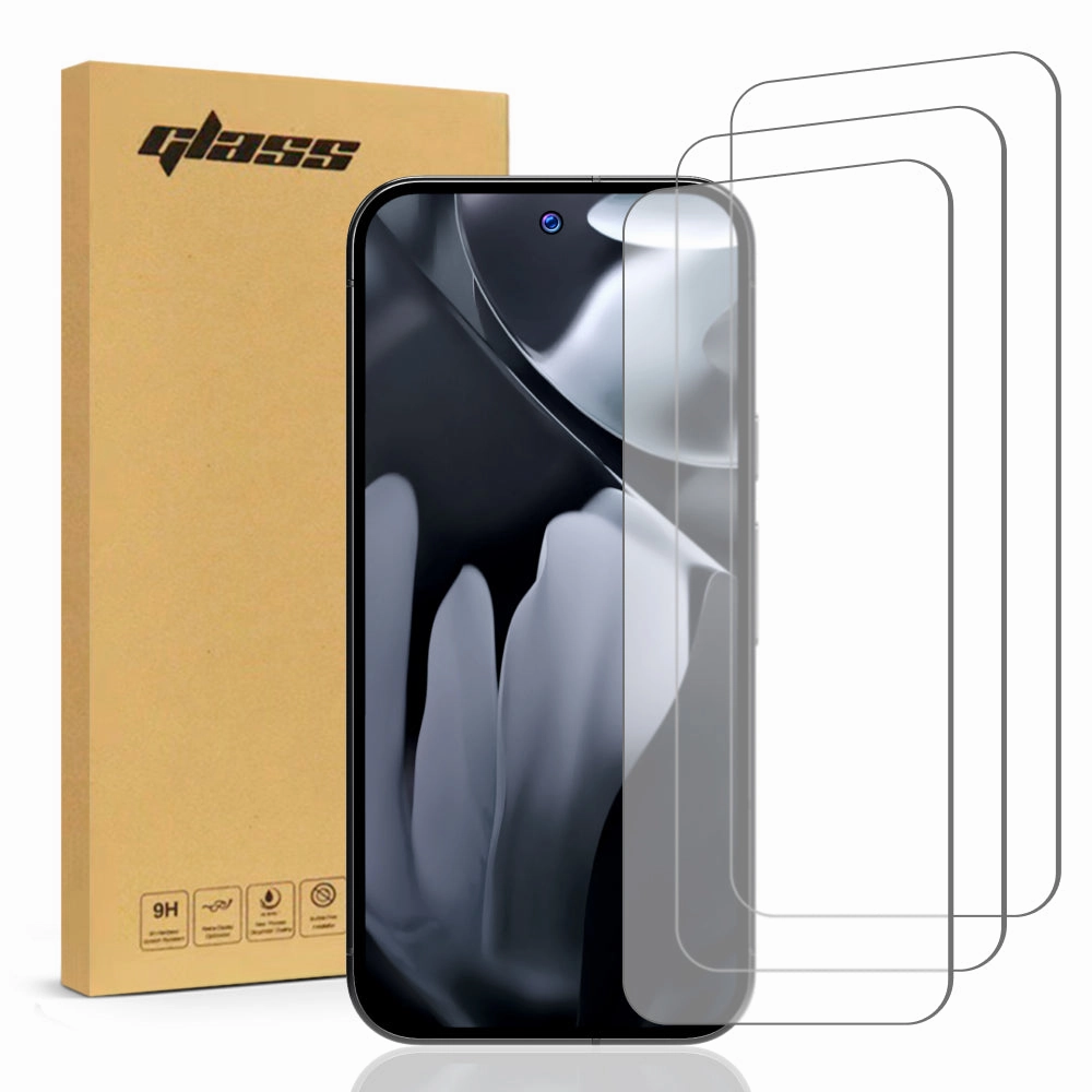 Wireless charging Google Pixel 10 Pro XL Tempered Glass Screen Protector 3 Per Pack