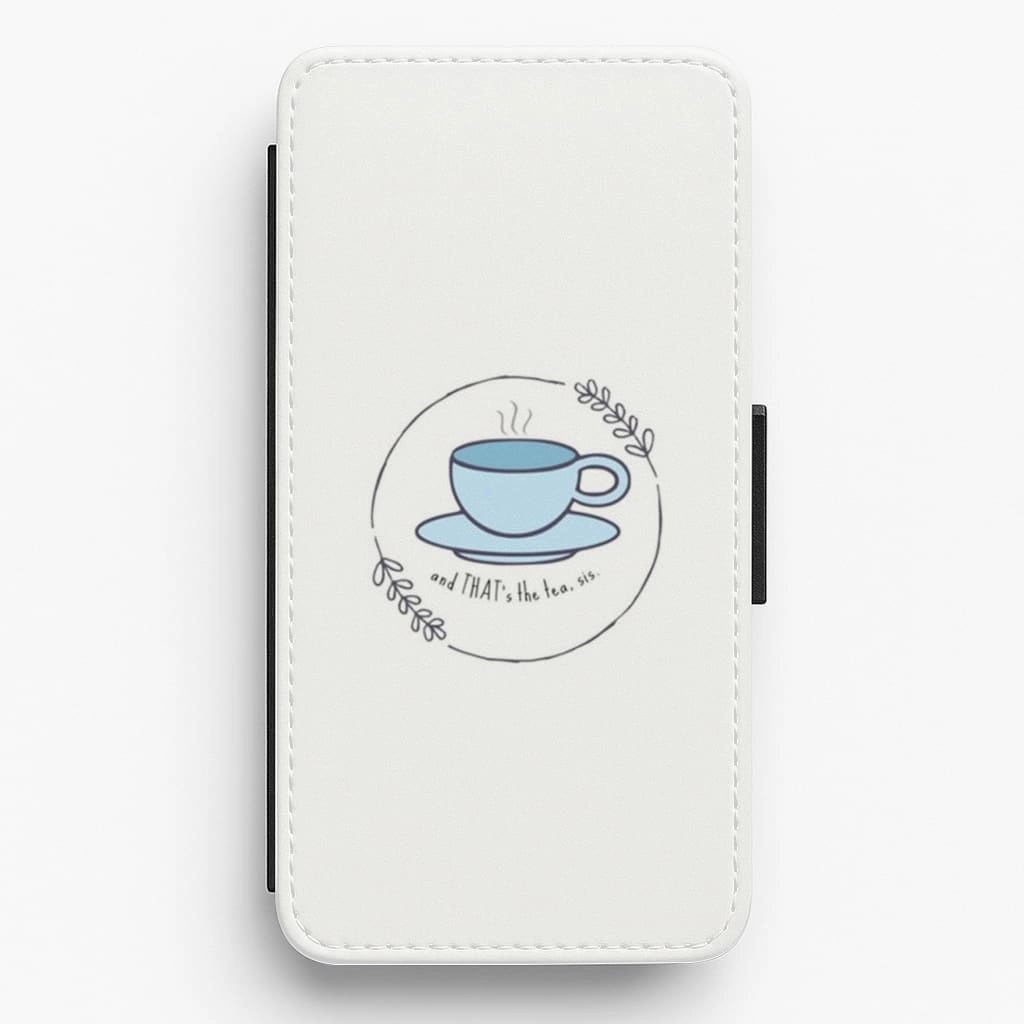 And that's The Tea Sis - James Charles Flip / Wallet Phone Case Soft Feel Refined Finish