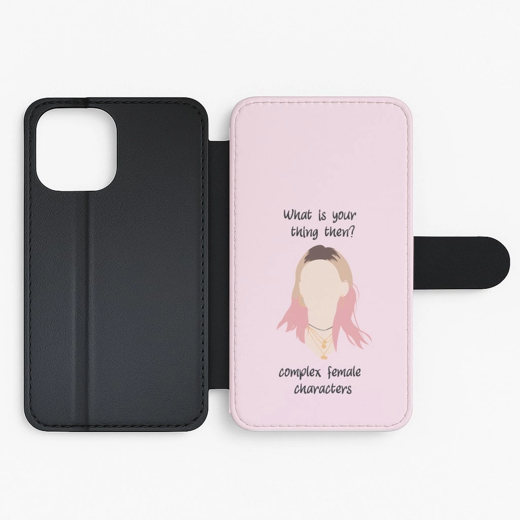 Complex Female Characters - Sex Education Flip / Wallet Phone Case Strong Surface
