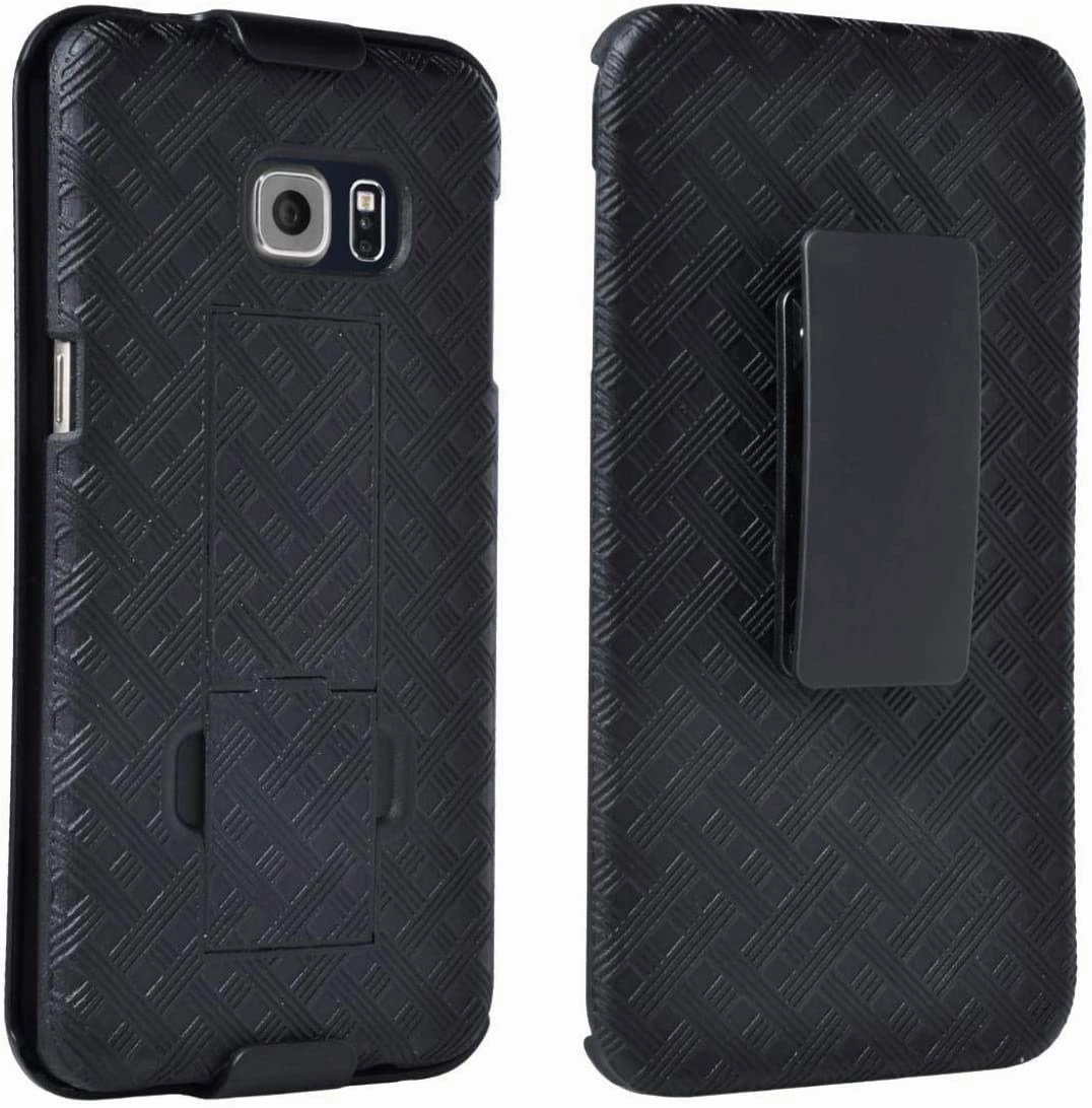 Samsung Galaxy S6 Edge Plus Belt Clip Holster Phone Case Smooth Surface