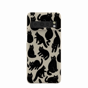 Colorful Design Sleek Form London Fog Night Meowers Google Pixel 8 Pro Case