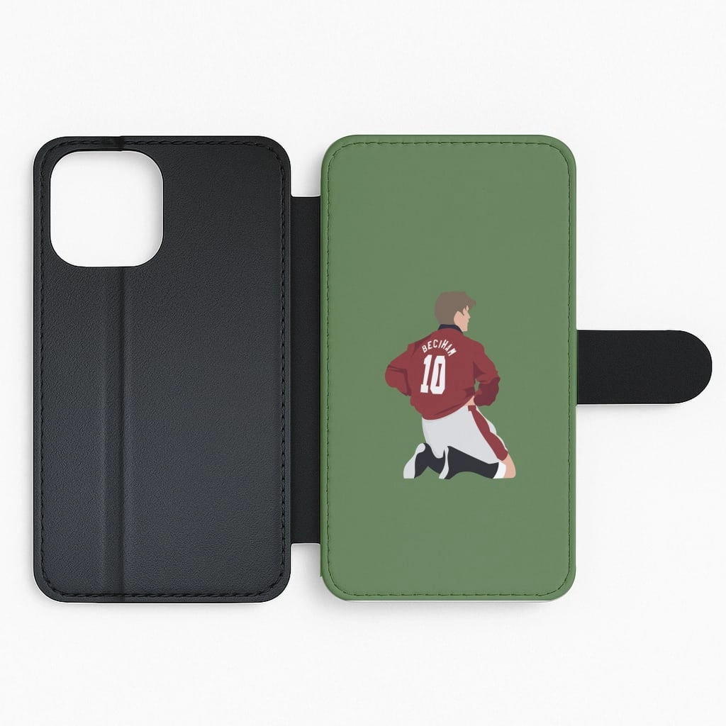 Unique Pattern Beckham - Football Flip / Wallet Phone Case