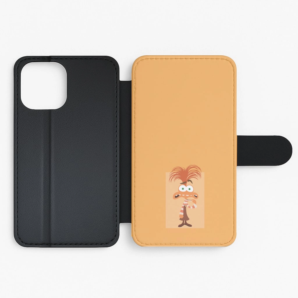 Anxiety - Inside Out Flip / Wallet Phone Case Premium Build