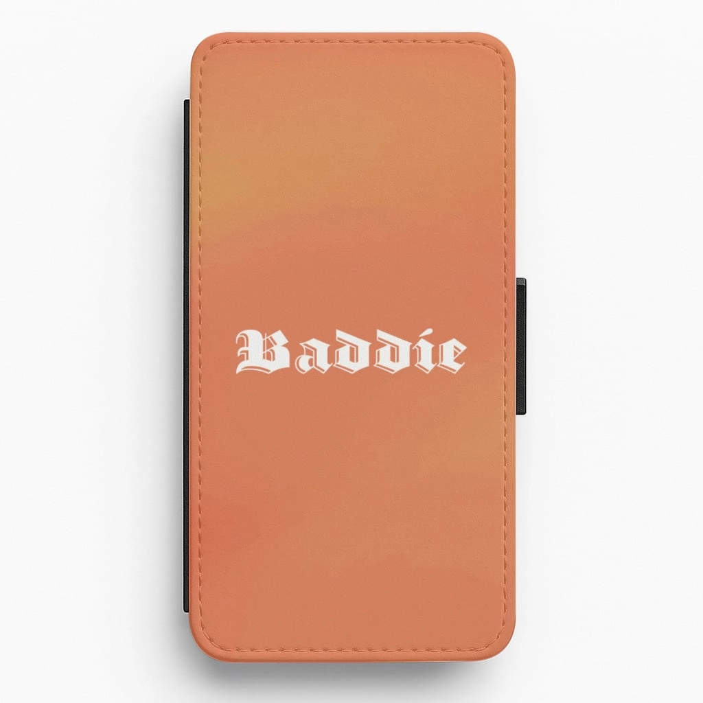 Baddie Flip / Wallet Phone Case Anti Shock Elegant Accent