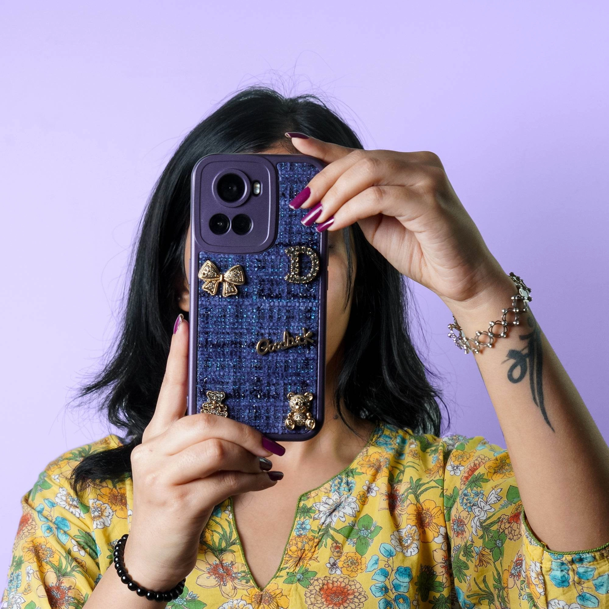 Bear Bling Cloth Texture Case - OnePlus Smooth Look