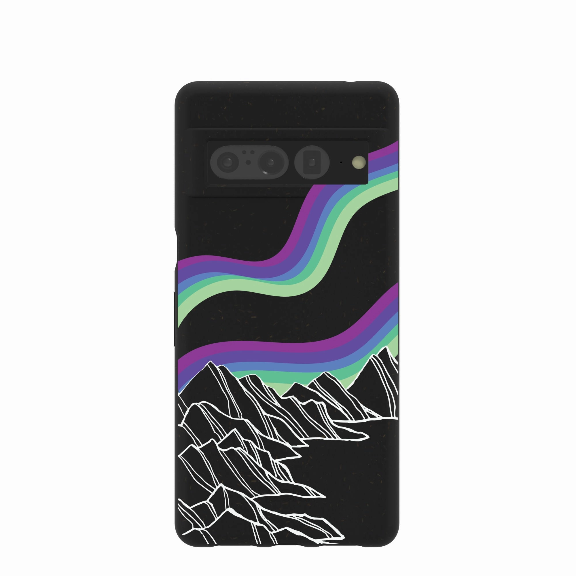 Easy Grip Unique Artwork Black Glow Google Pixel 7 Pro Case