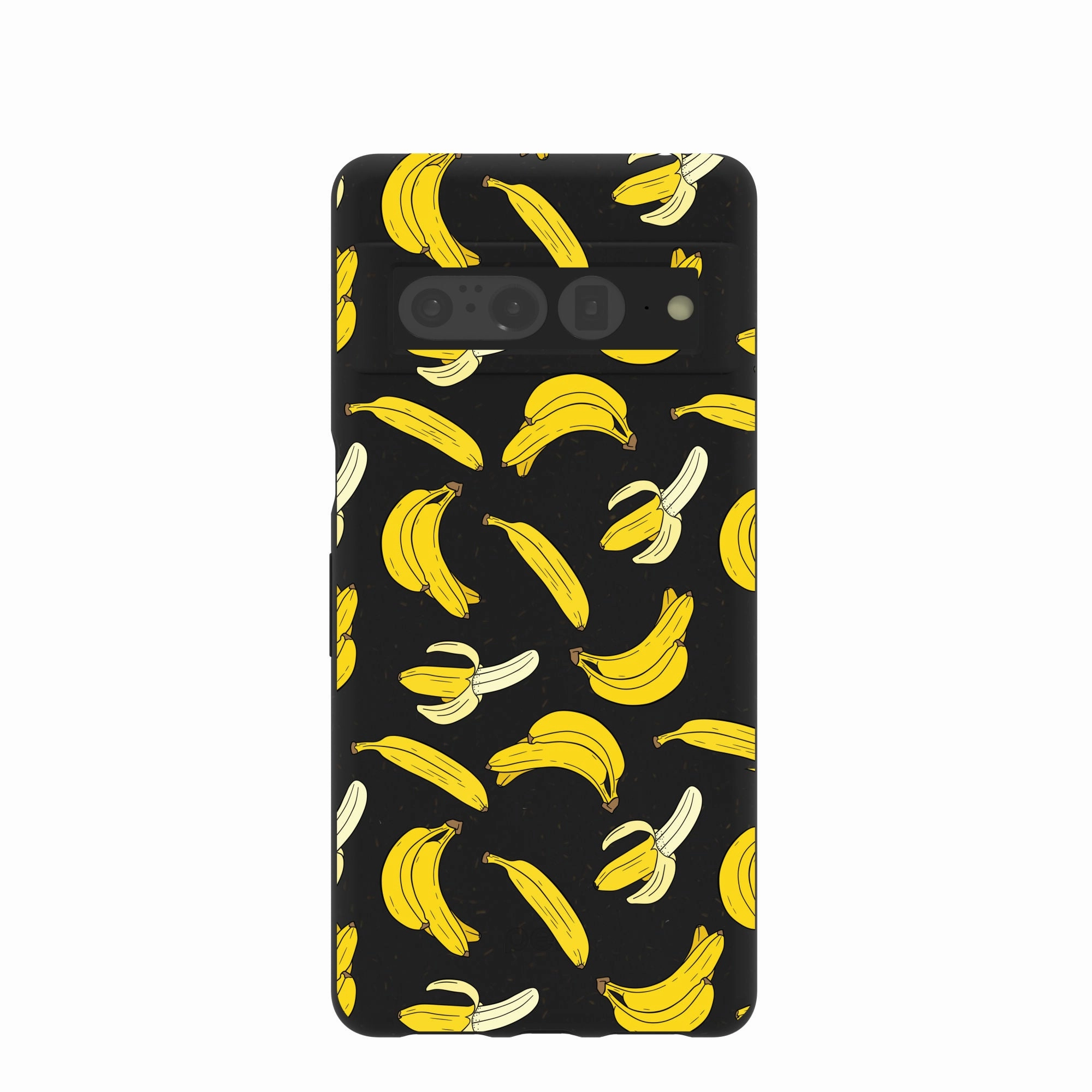 Black Go Bananas Google Pixel 7 Pro Case Smooth Layer Modern feature