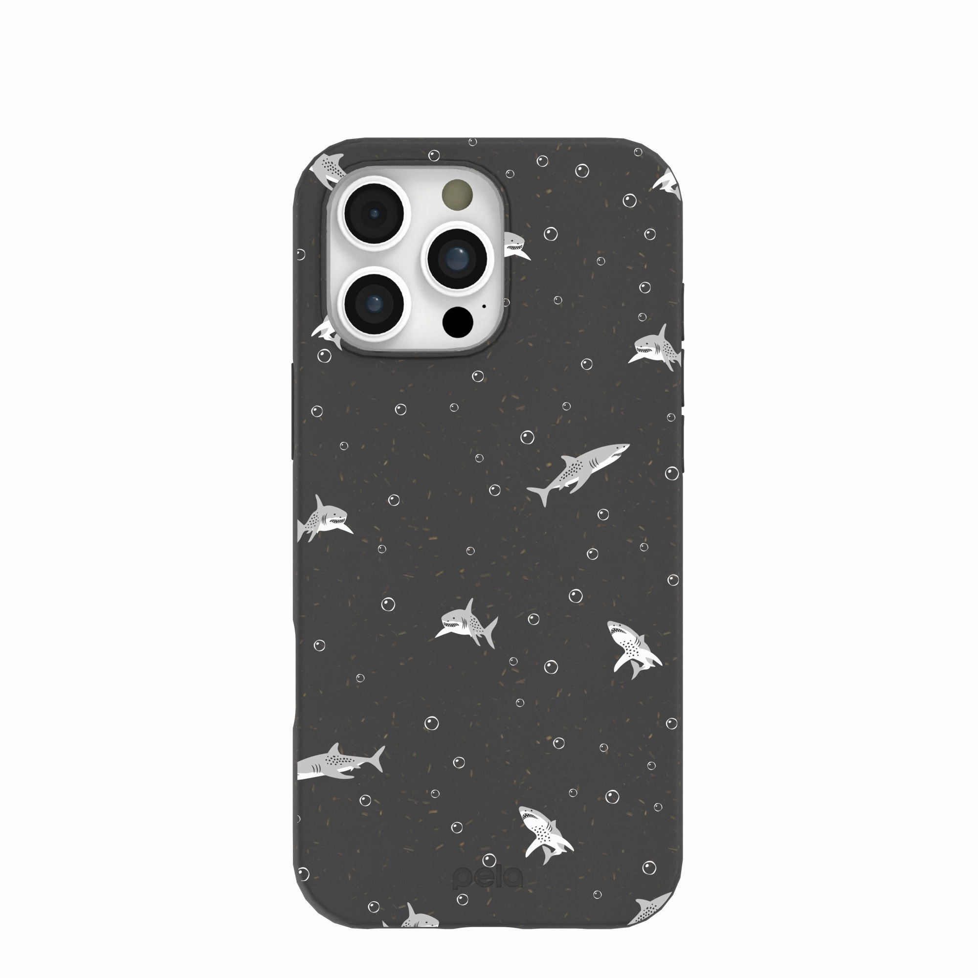 Black Lil Sharks iPhone 16 Pro Max Case Comfort Accessory