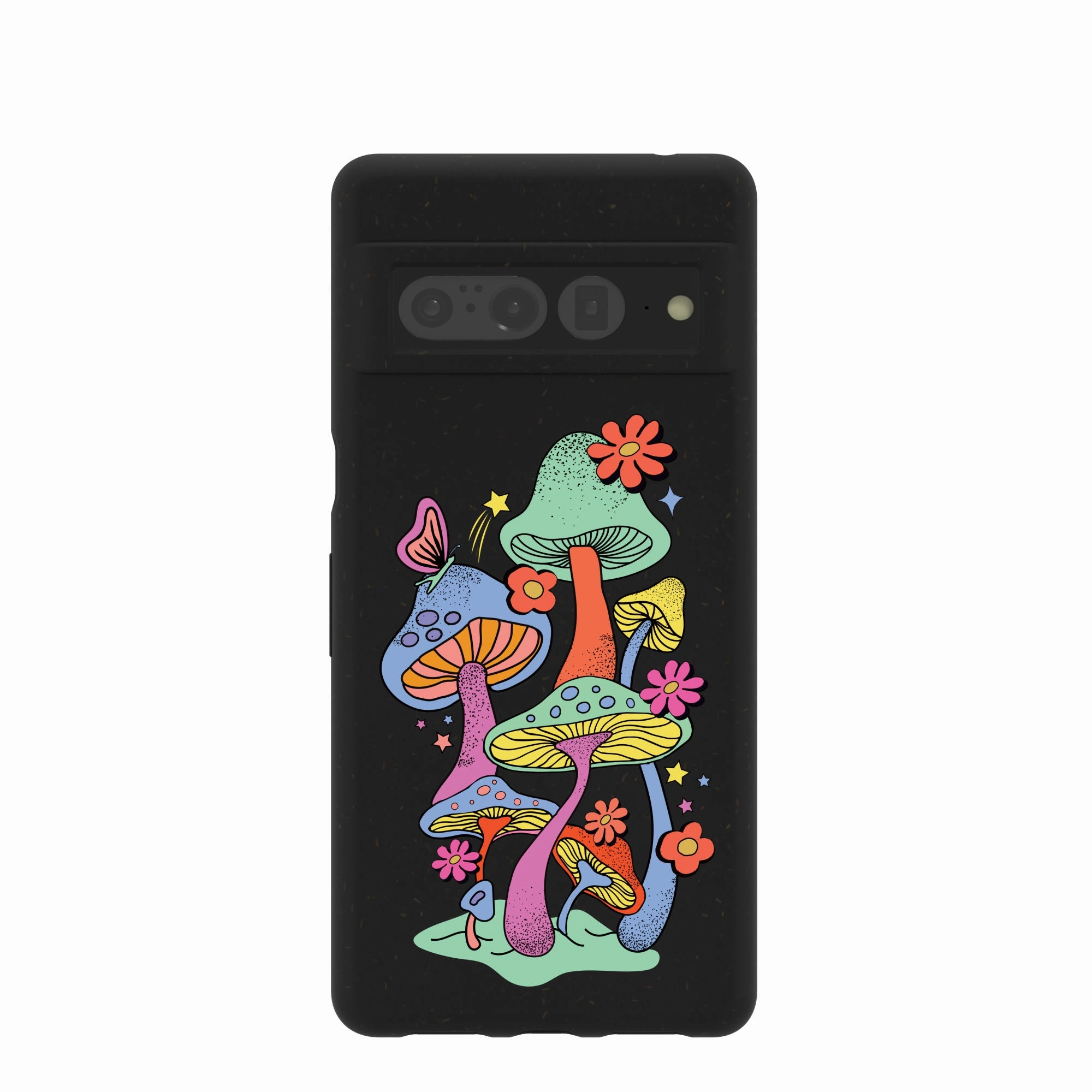 Black Magical Forest Google Pixel 7 Pro Case Soft Surface