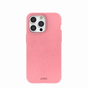 Casual Look Bubblegum Pink iPhone 15 Pro Max Case