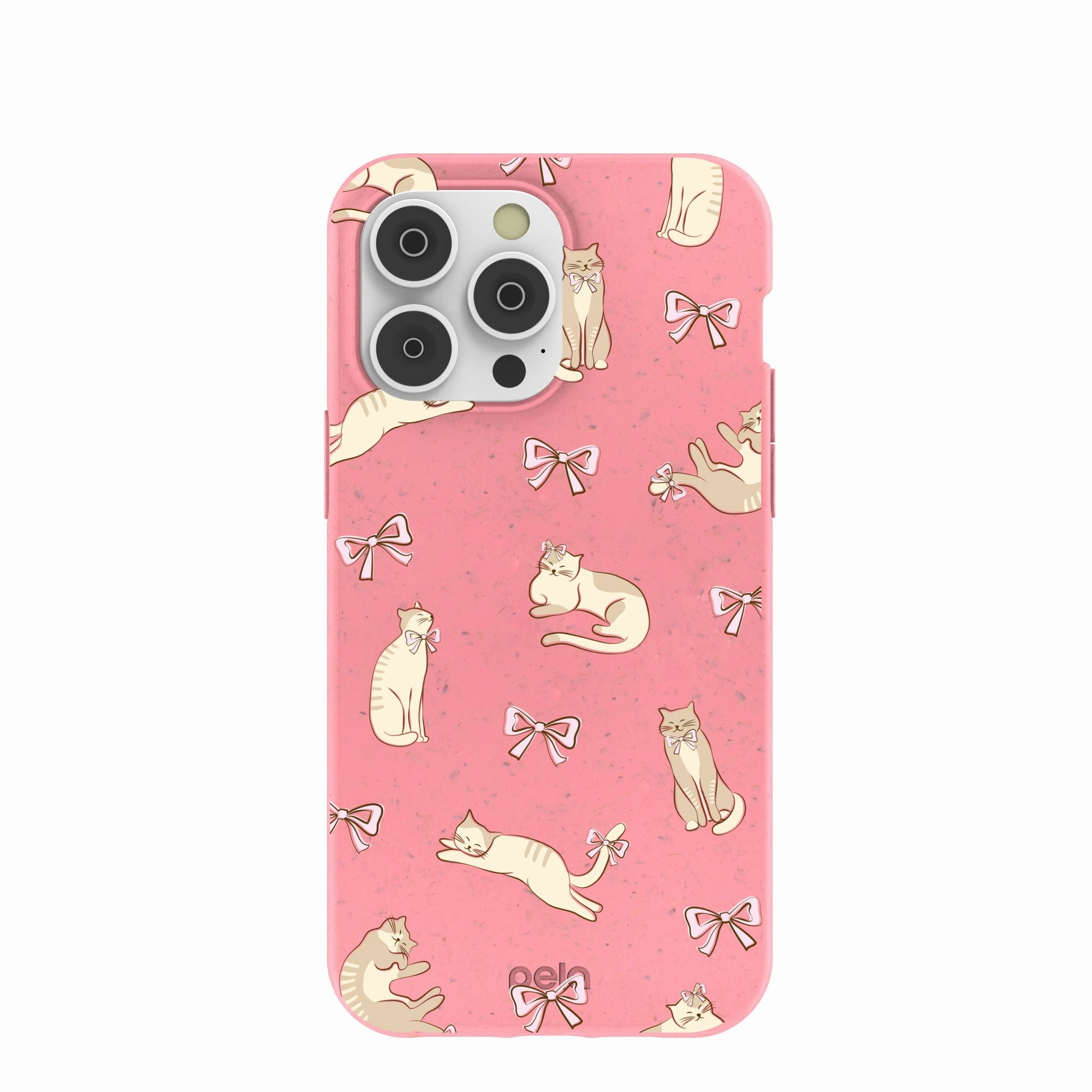 Fashion Statement Bubblegum Pink Purrfection iPhone 14 Pro Max Case