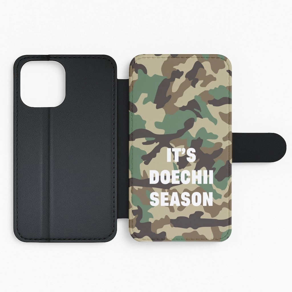 Flexible Fit Camo Season Flip / Wallet Phone Case