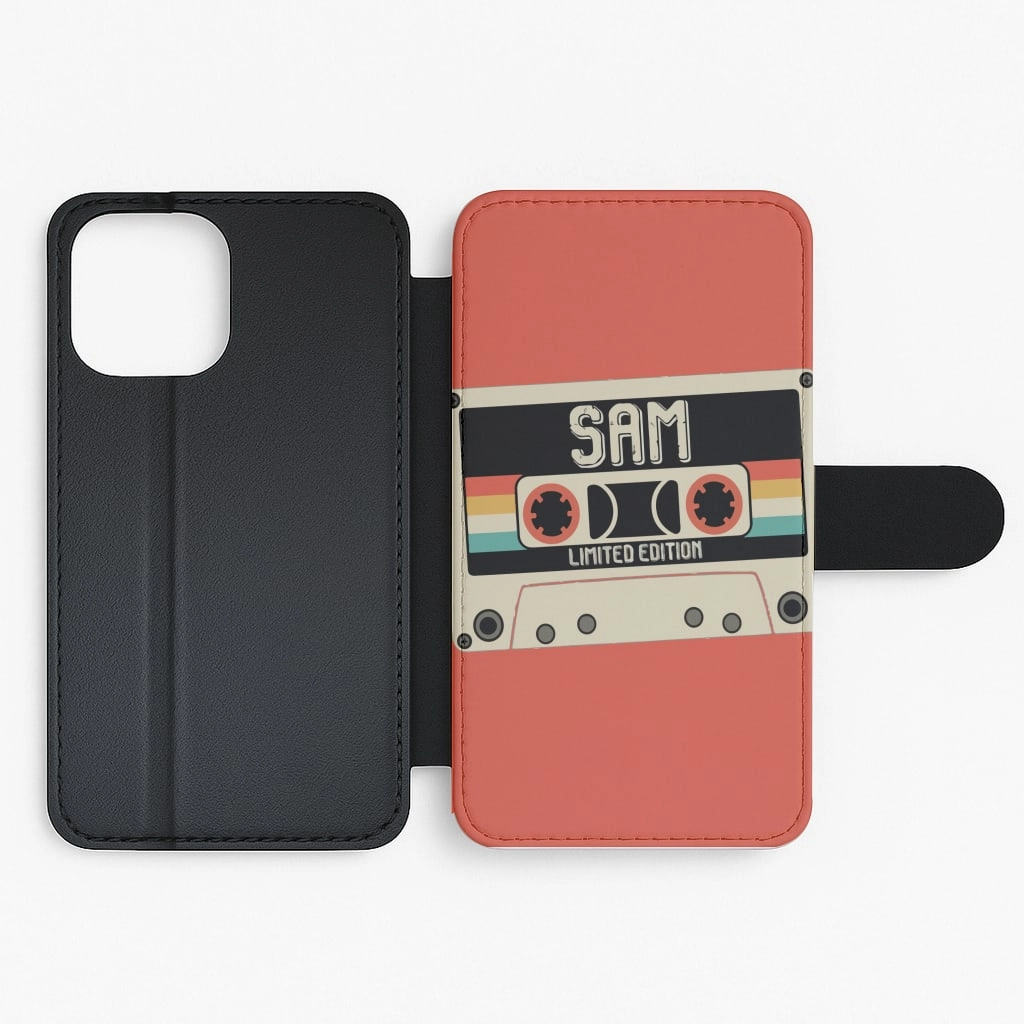 Sleek Profile Ergonomic Shape Cassette Tape - Fender Flip / Wallet Phone Case