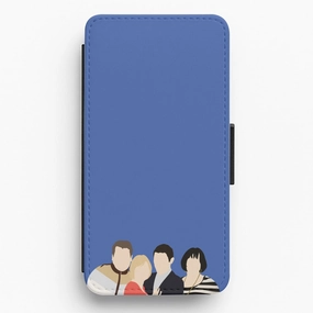 Cast Flip / Wallet Phone Case Sport Inspired Magnetic Mount