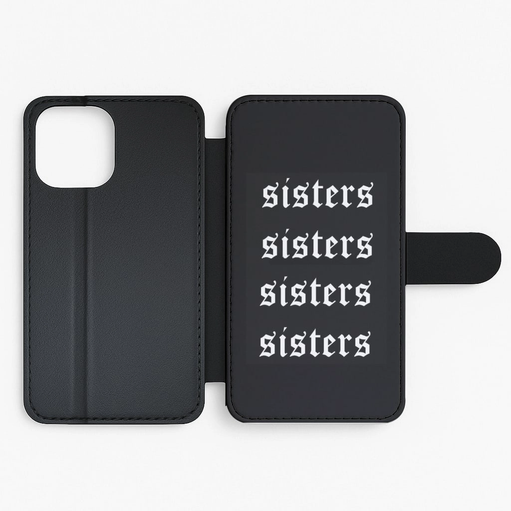 Minimal Build Texture Daily Essential Sisters - James Charles Flip / Wallet Phone Case