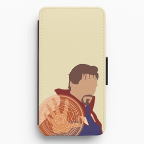 Protective cover Patterned Design Strange Flip / Wallet Phone Case