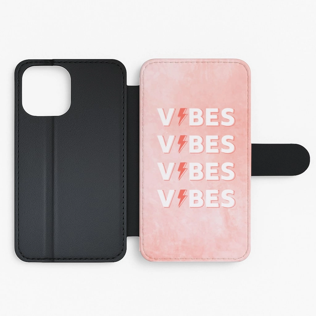 Lightning Vibes Flip / Wallet Phone Case Shock Absorber