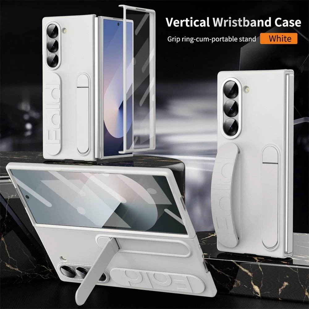 High-End Detail Galaxy Z Fold Series Dual Function Wristband Stand Case