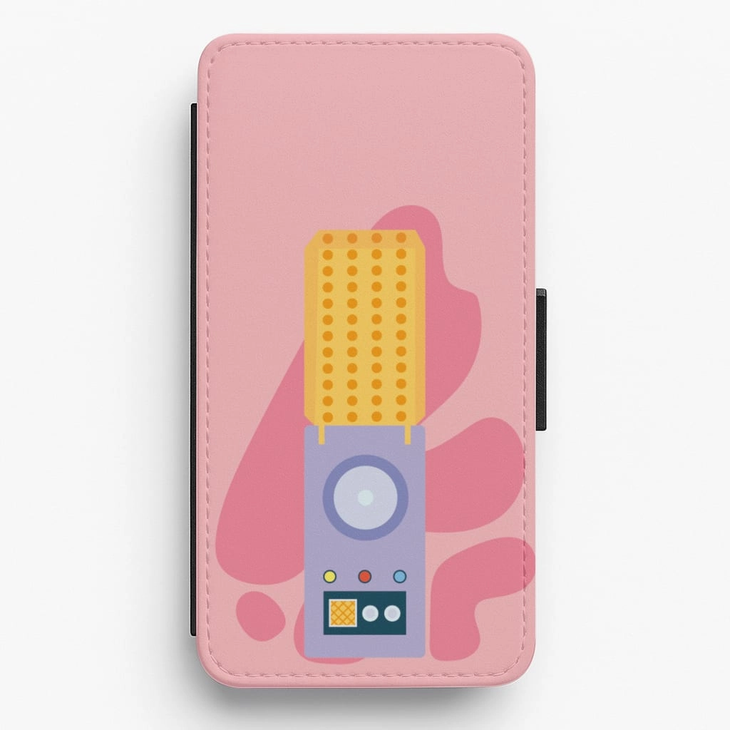 The wand Flip / Wallet Phone Case Marble Pattern Rugged Feel