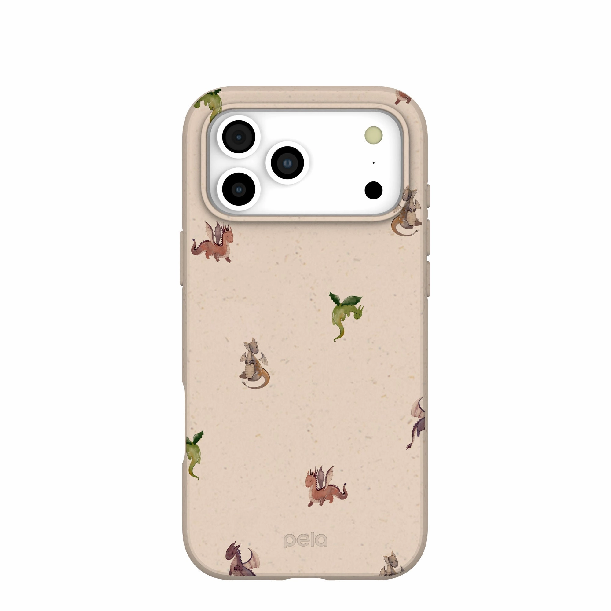 Grip Texture Seashell Lil Dragons iPhone 17 Pro Max Case