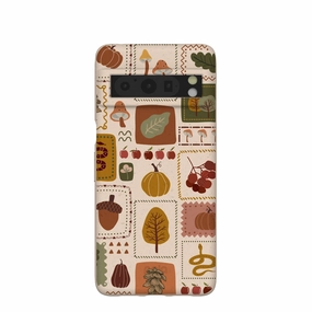 Seashell Autumn Patch Google Pixel 8 Pro Case Scratch Barrier Creative Artwork