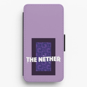 clean design Bold colors The Nether Flip / Wallet Phone Case