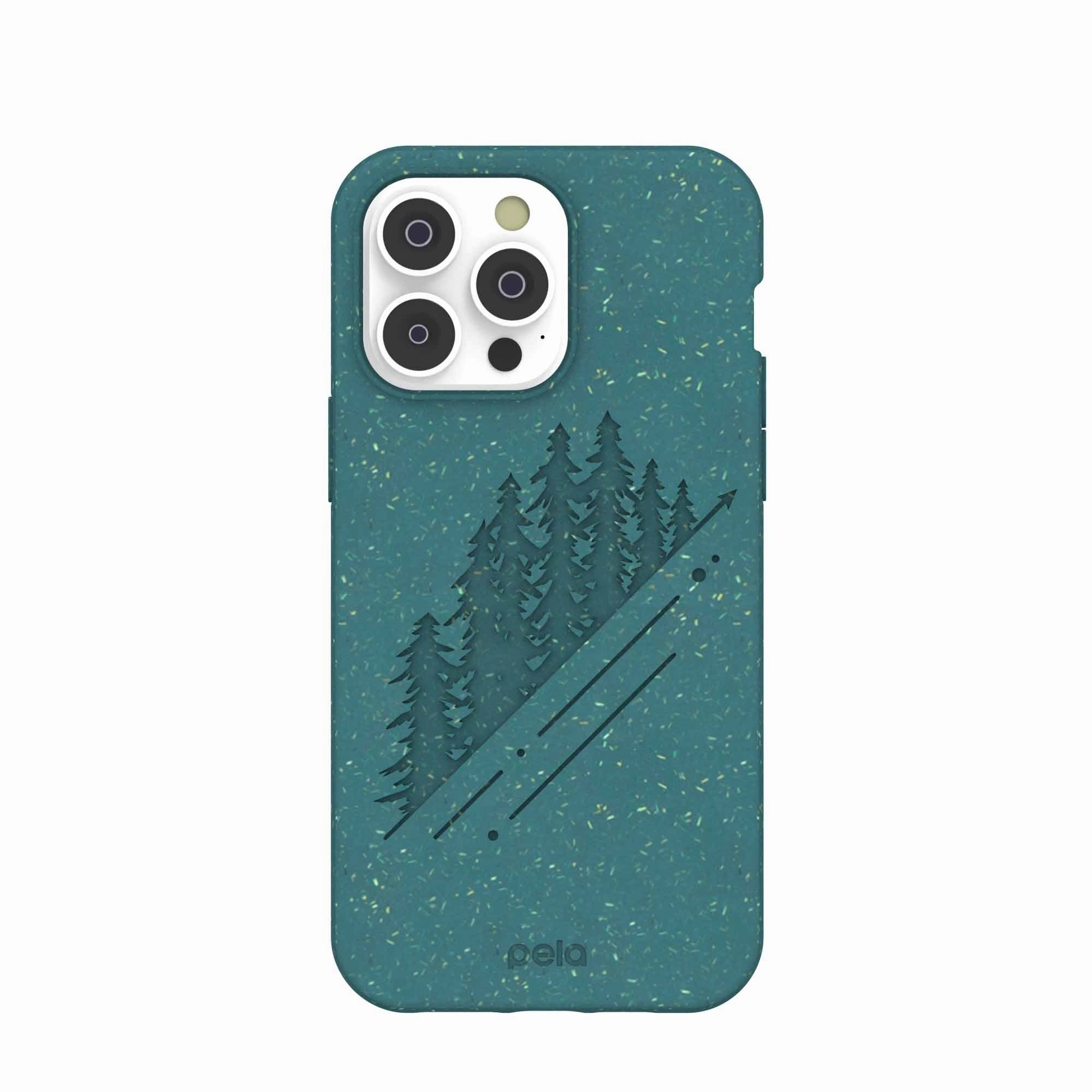 Customizable Option Green Summit iPhone 14 Pro Max Case