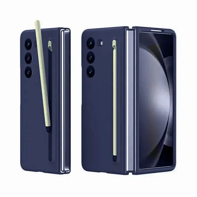 Anti glare Galaxy Z Fold7 Flexi Shield Slim S-Pen Slot Edition Case