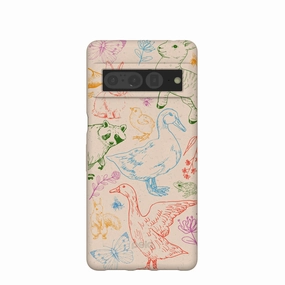 Seashell Springline Magic Google Pixel 7 Pro Case Elegant Texture Smooth Touch