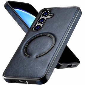 Samsung Galaxy S24 6.2" (2024) Leather Case with Magsafe Premium Shield