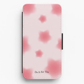 Do It For You Stars Pattern Flip / Wallet Phone Case high quality build Protective Pattern Texture