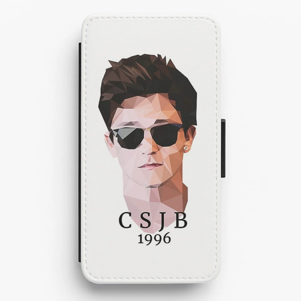 Hybrid Pattern Design Smooth Outline Connor Ball Cartoon - The Vamps Flip / Wallet Phone Case