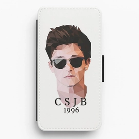 Hybrid Pattern Design Smooth Outline Connor Ball Cartoon - The Vamps Flip / Wallet Phone Case