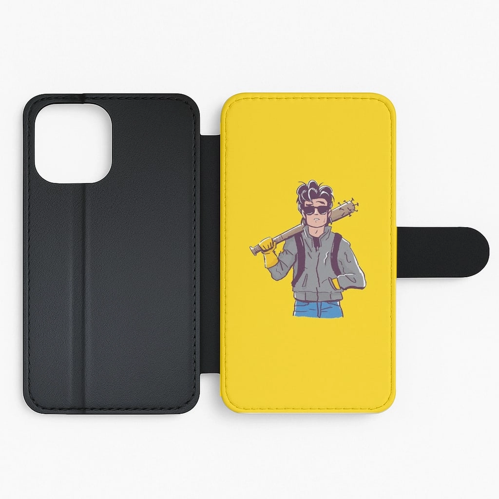 Impact Cushion Dad Steve Harrington - Stranger Things Flip Wallet Phone Case