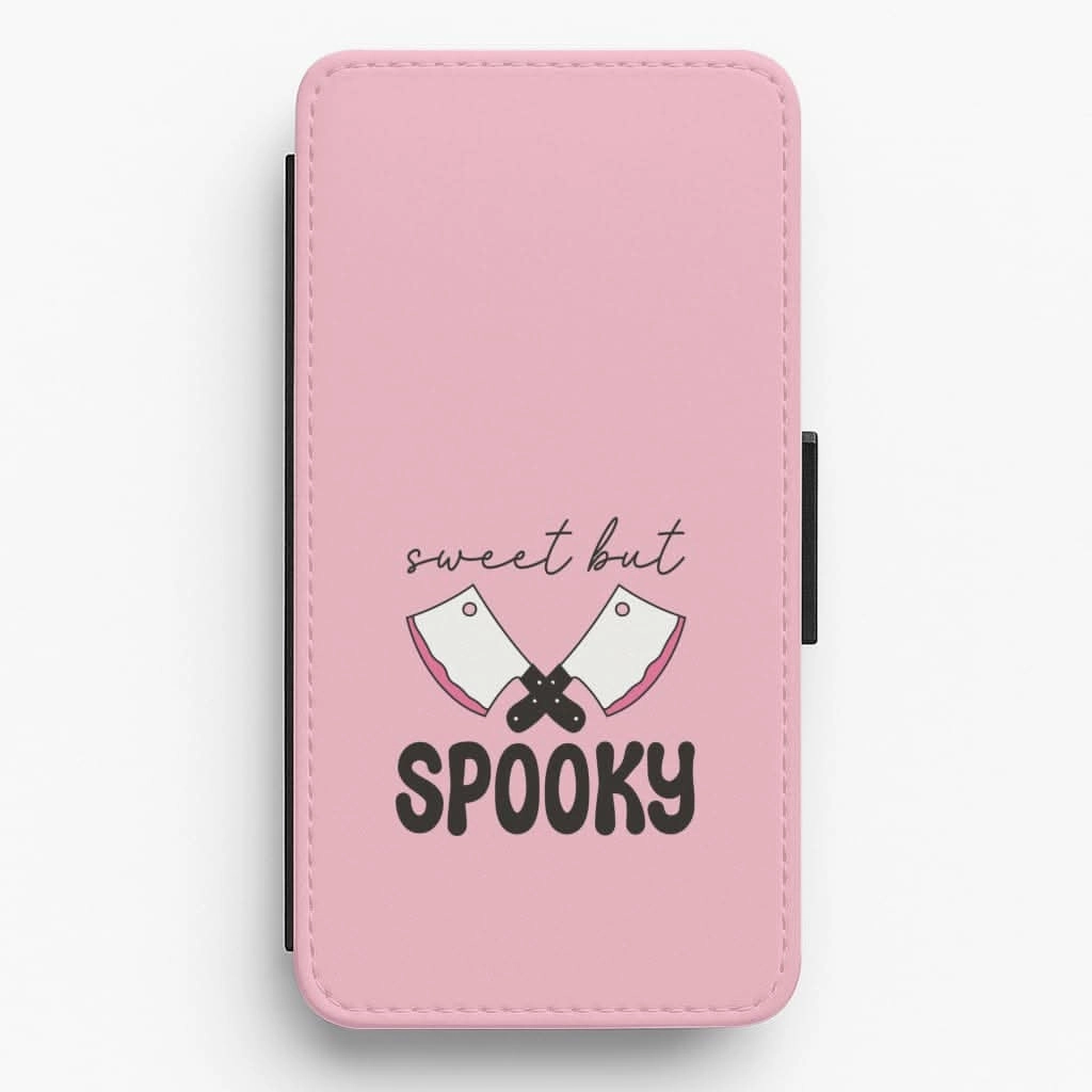 Sweet But Spooky Flip / Wallet Phone Case Impact shield