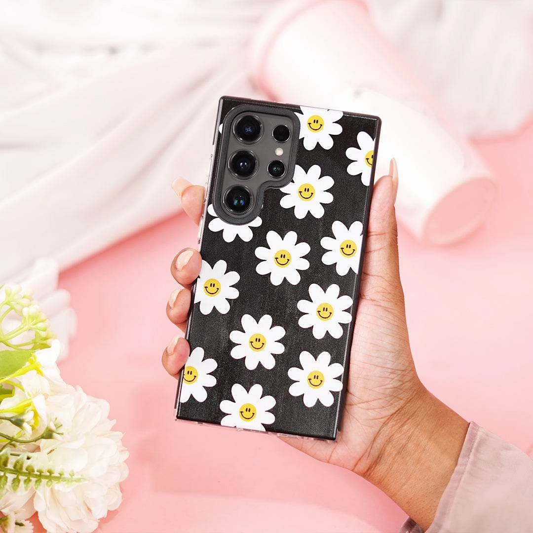Cheerful Bloom Sunflower Case - Samsung Matte Edge