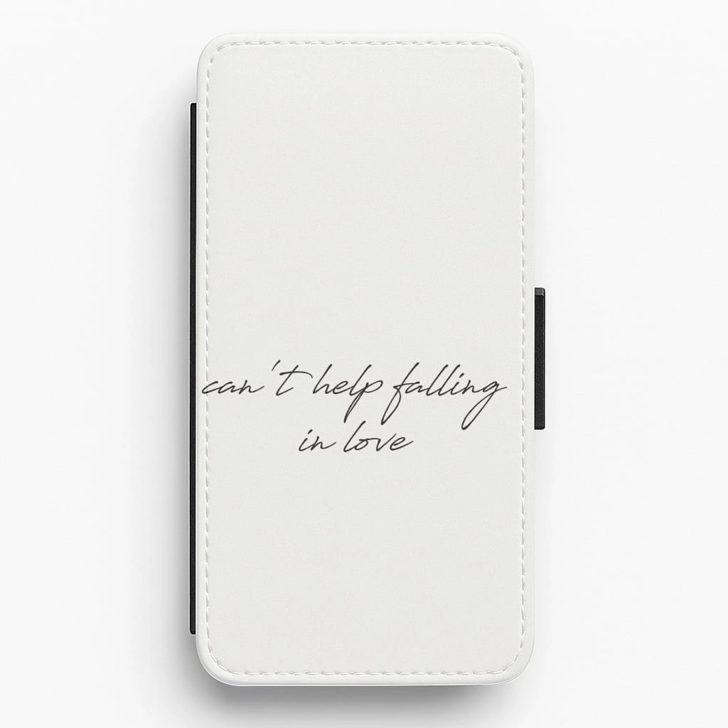 Can't Help Falling In Love Flip / Wallet Phone Case Portable Protection Scratchproof Surface