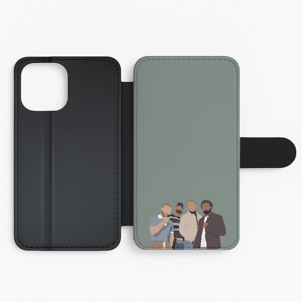 Comfort Use JLS Members Inspired Flip / Wallet Phone Case