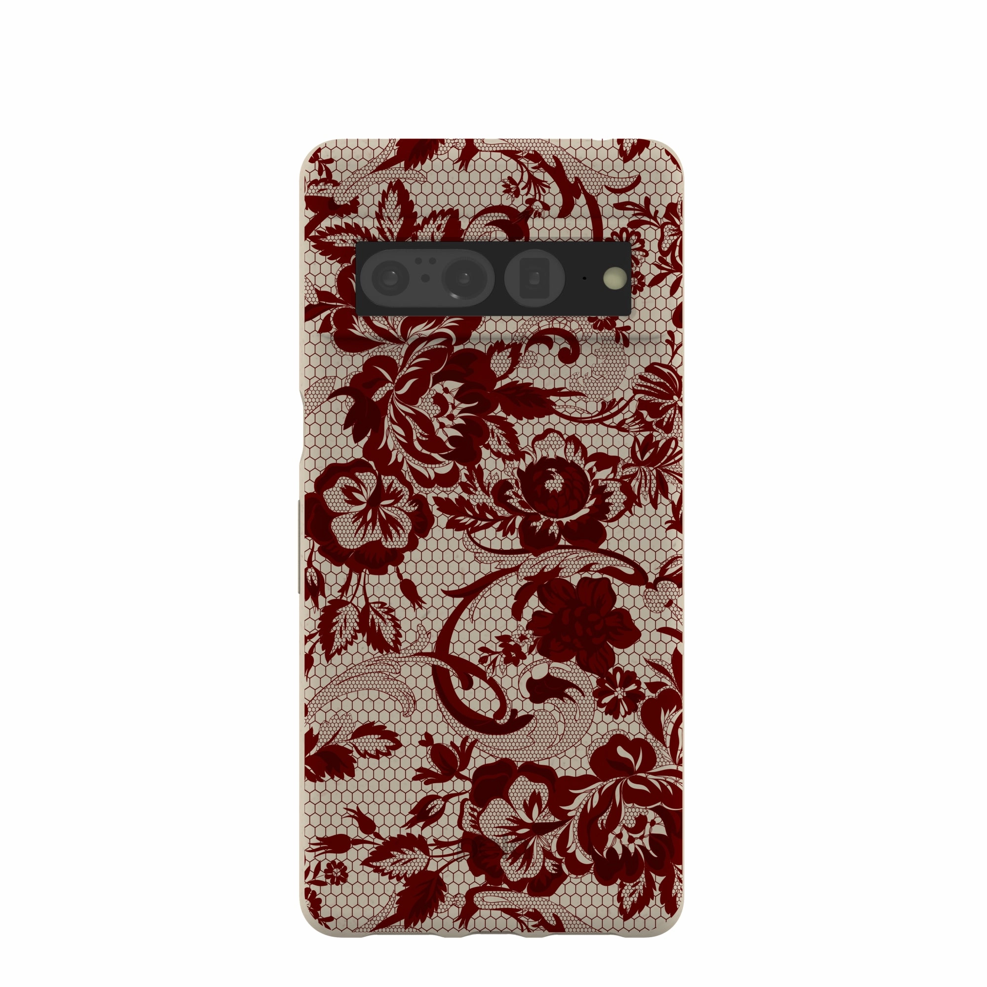 Strong Grip London Fog Crimson Veil Google Pixel 7 Pro Case