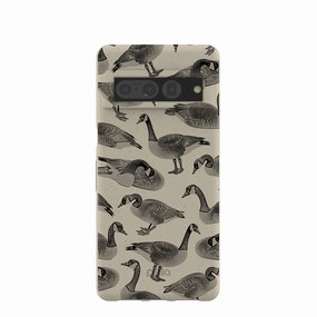 London Fog Canadian Geese Google Pixel 7 Pro Case Protective Material Durable Texture Build