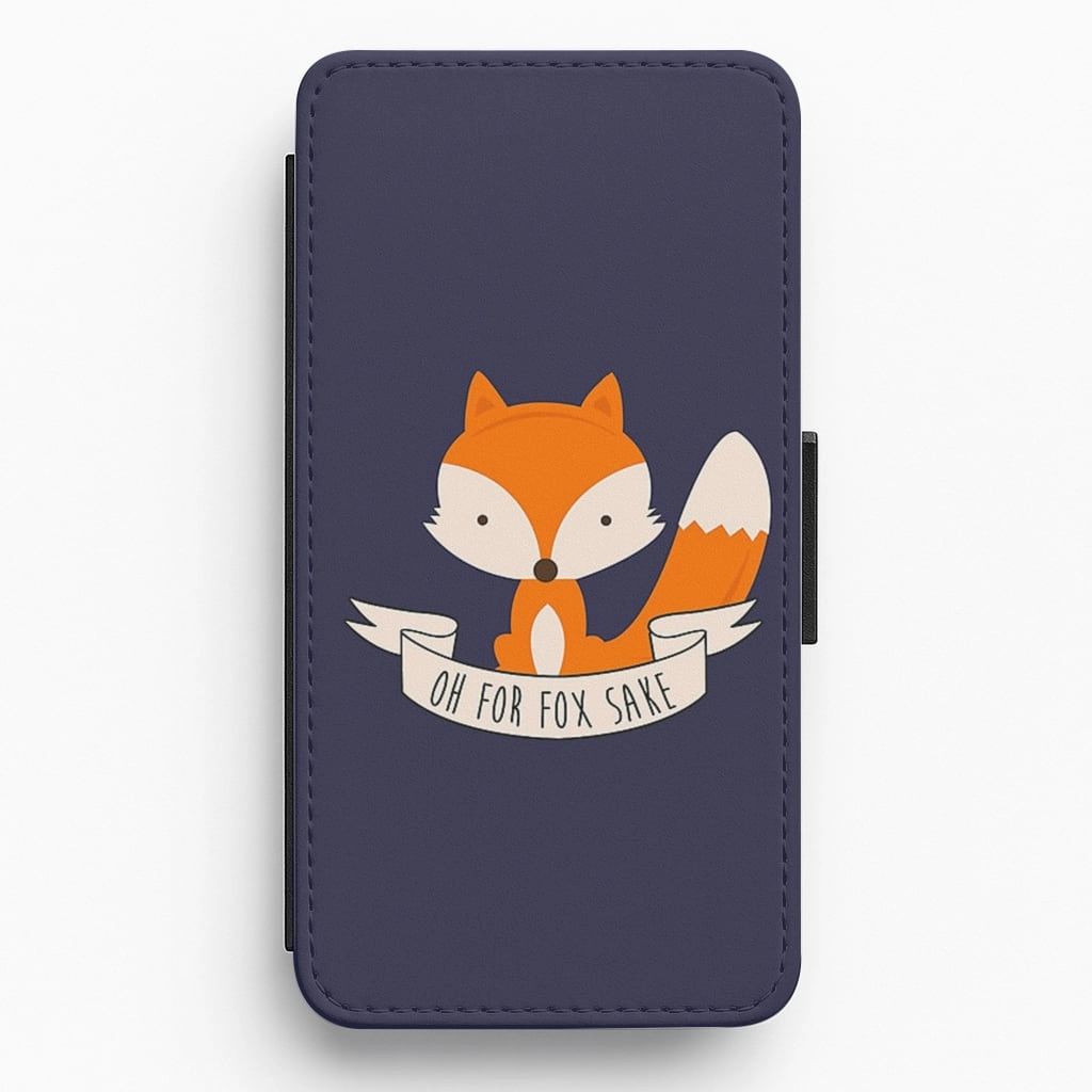 Modern Accessory Oh For Fox Sake Flip / Wallet Phone Case