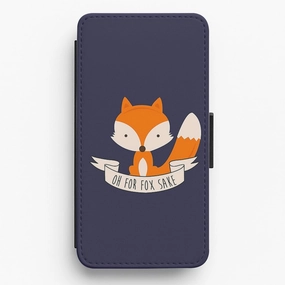Modern Accessory Oh For Fox Sake Flip / Wallet Phone Case