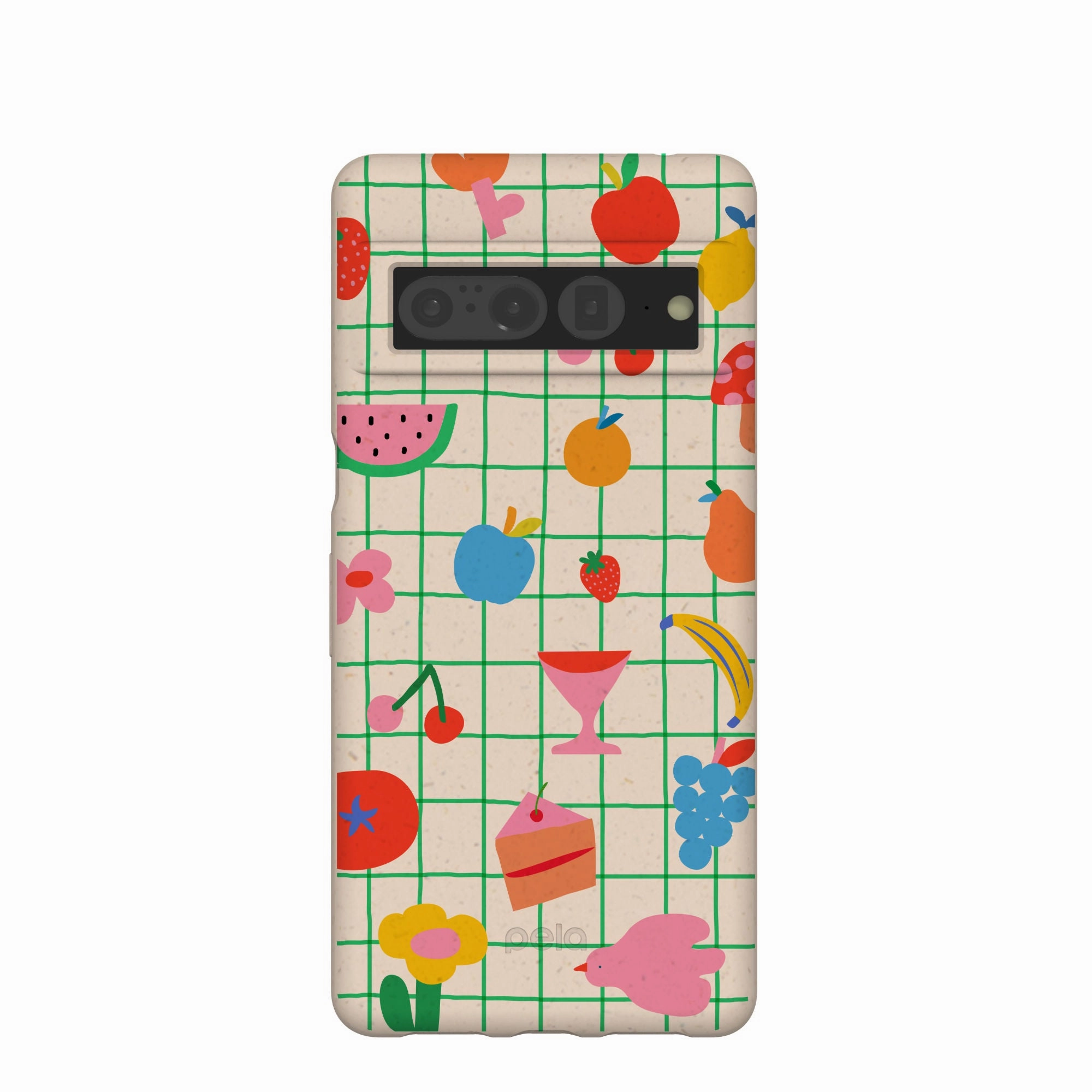 Seashell Picnic Day Google Pixel 7 Pro Case Elegant Pattern Design