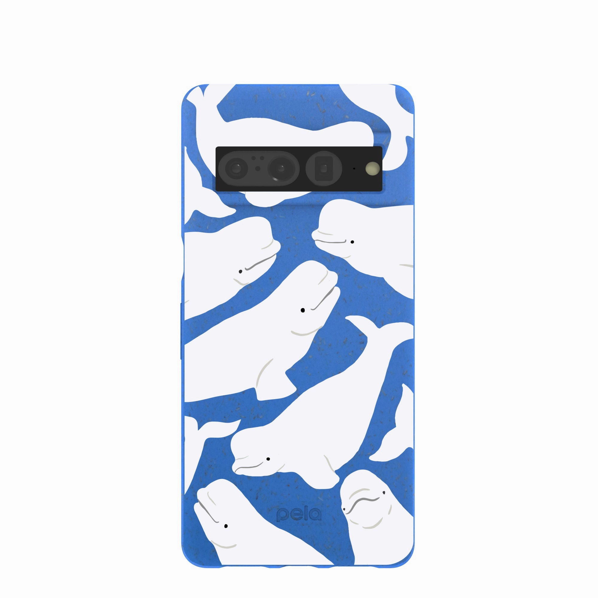 Electric Blue Belugas Google Pixel 7 Pro Case Protective Material Gradient Design